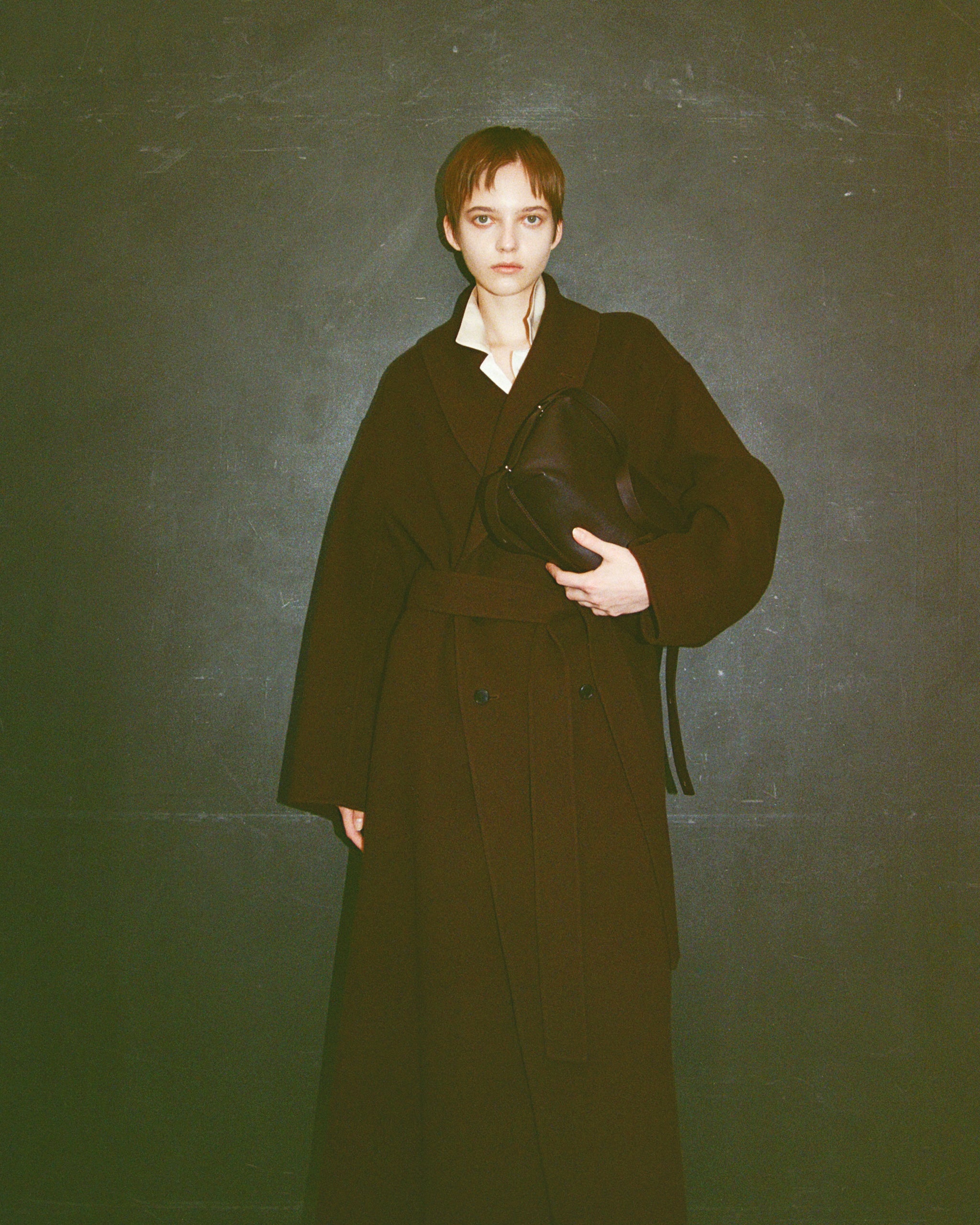 11/4 19:00-】wool rever gown coat – ENOF