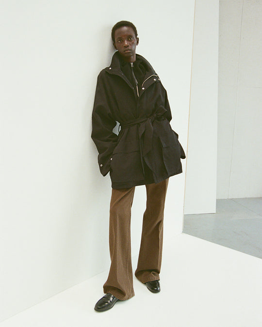 [2025FW preorder] cotton flared work pants