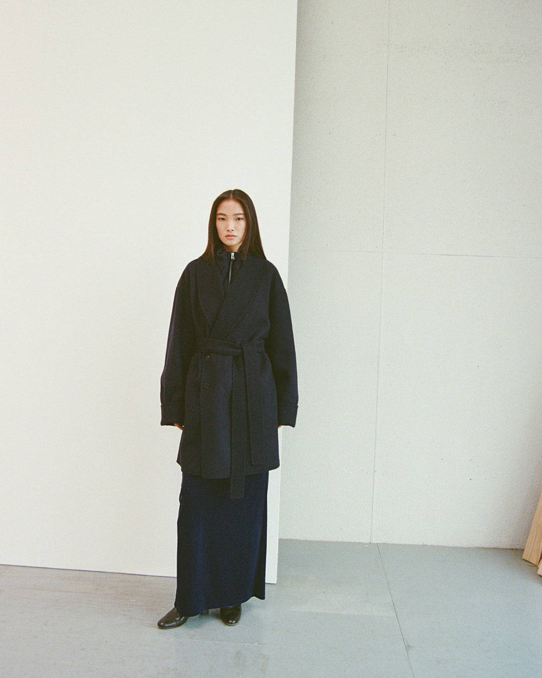 【9月30日 19:00-】velour long skirt