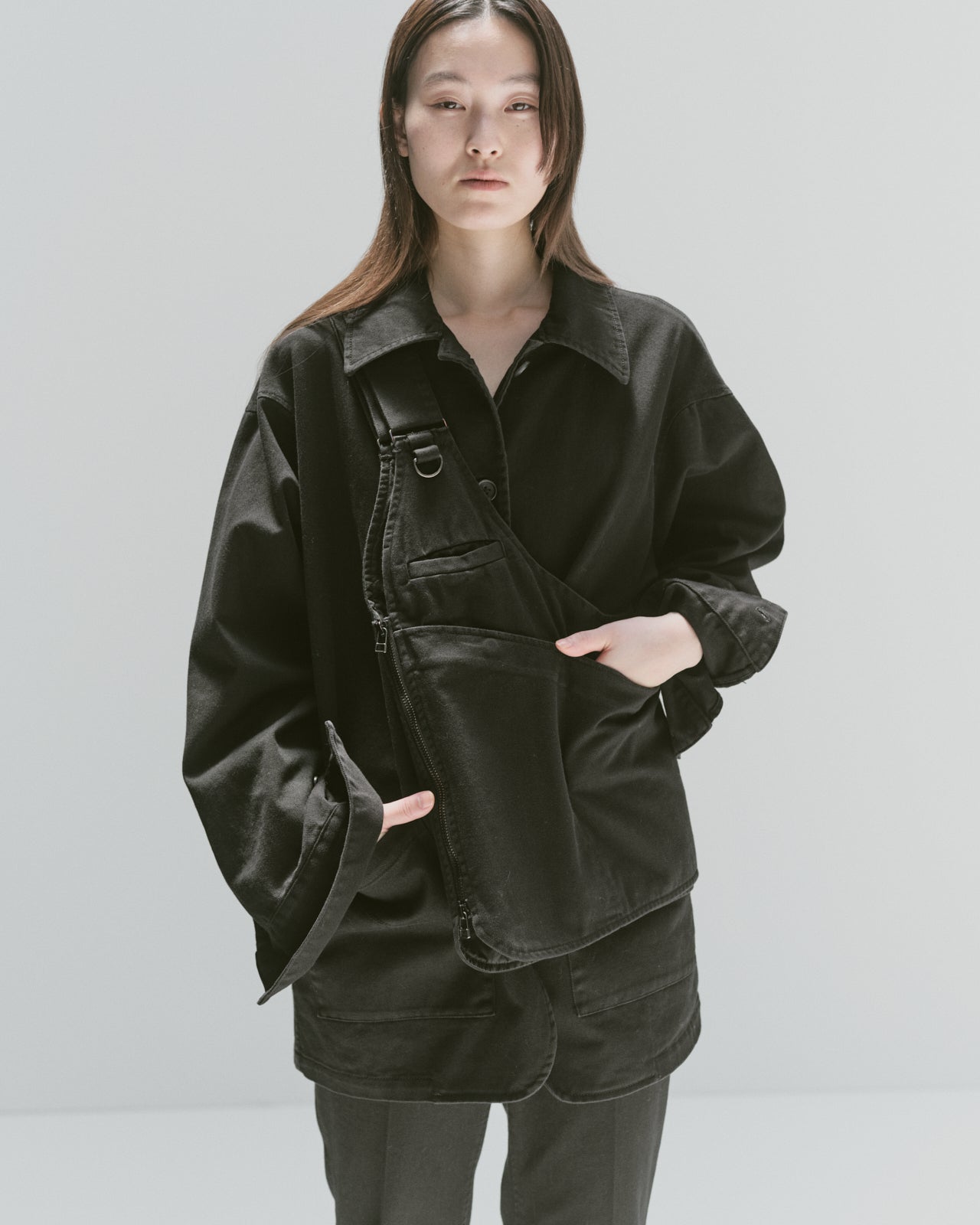cotton 2way vest – ENOF