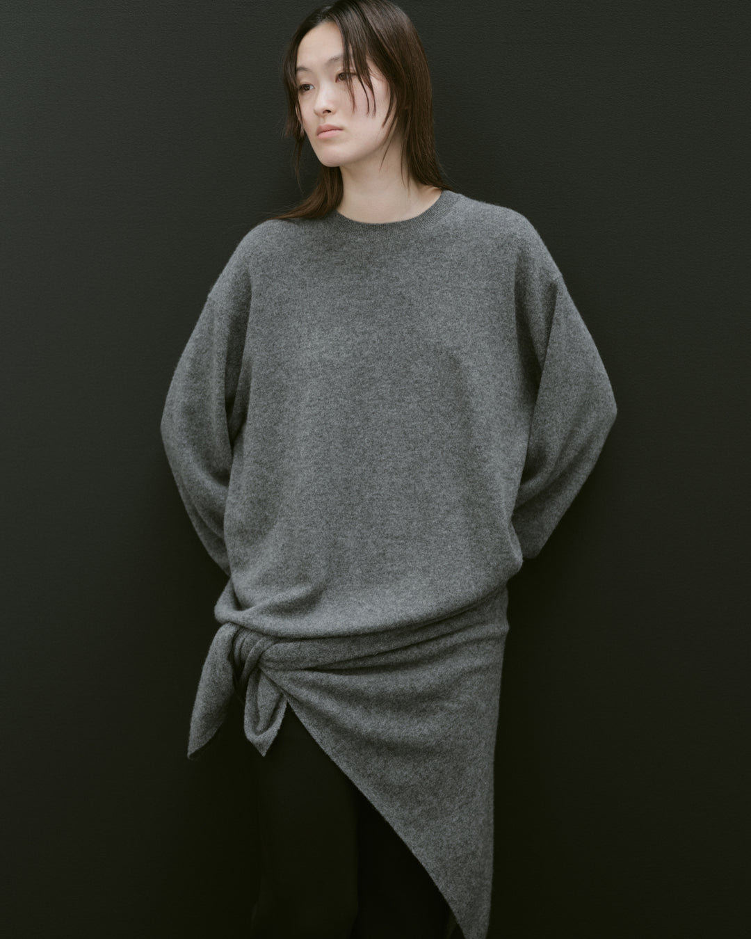 【2025FW preorder】cashmere sweater with stall