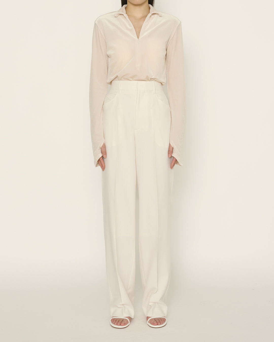 velour jersey zip tops – ENOF 