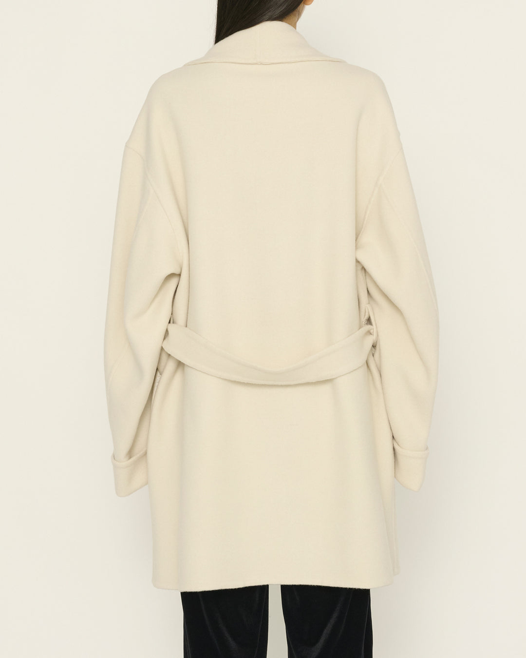 wool rever half coat – ENOF 