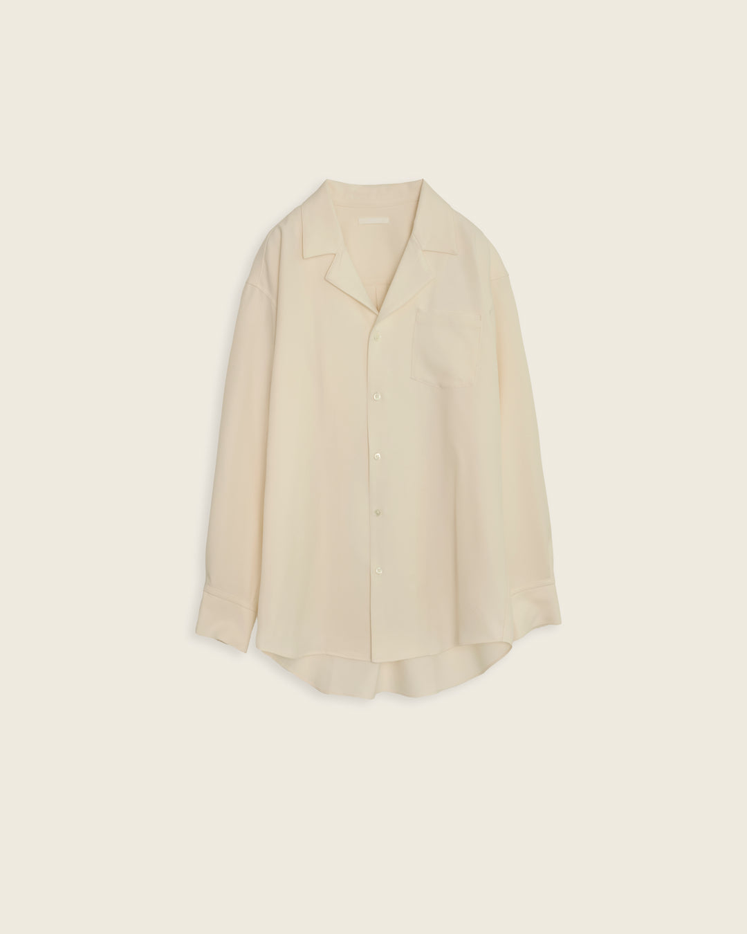 enof イナフ long sleeve cord shirt ecru 01 - メルカリ｜長袖