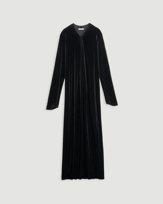 【2025FW preorder】velour jersey long dress
