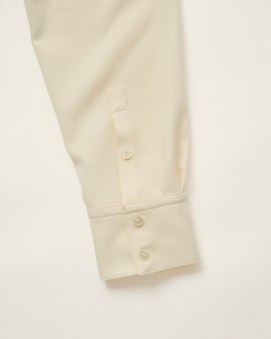 ENOF long sleeve cord shirt エクリュ - 長袖