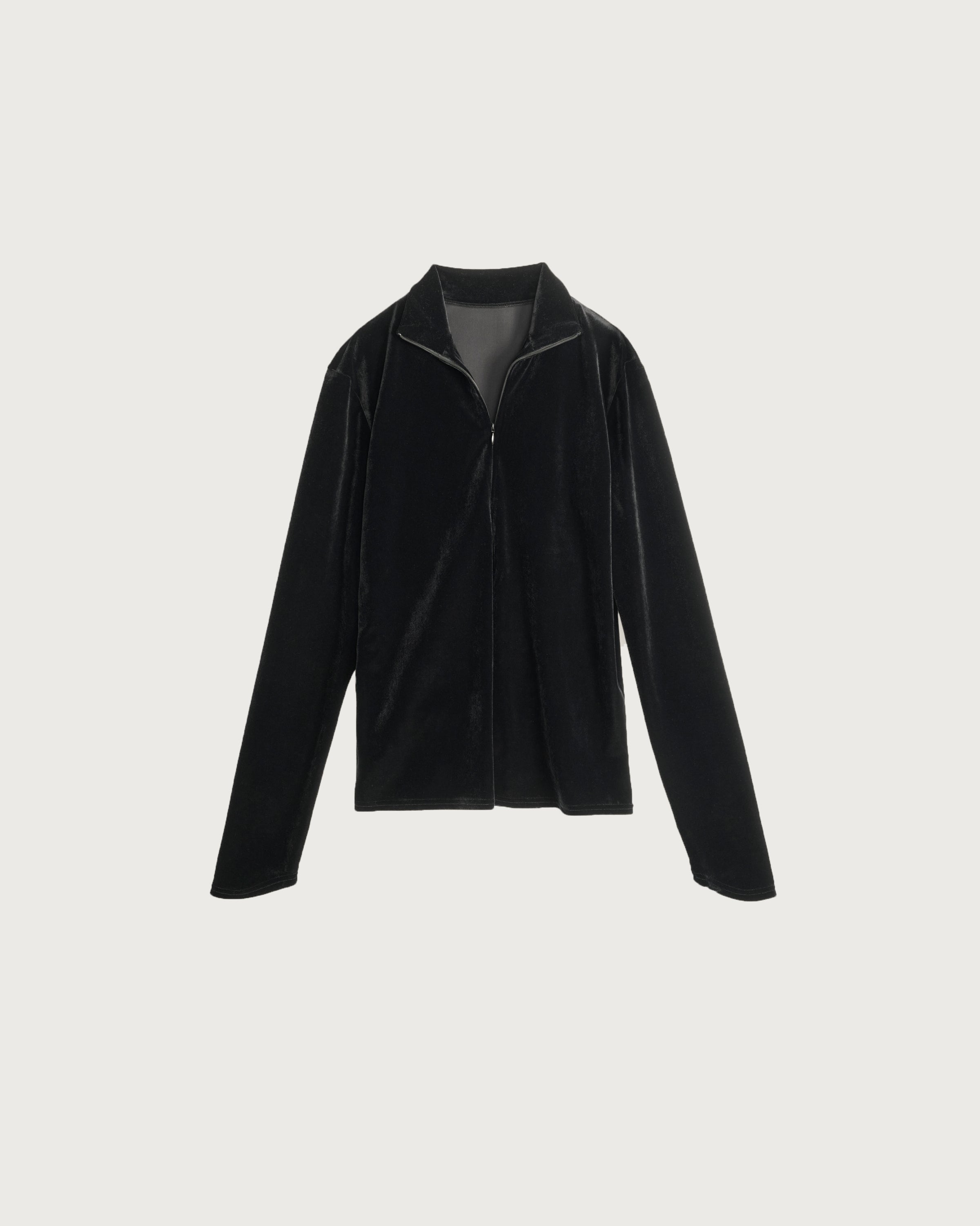 トップス enof zip shirt 01 / black TOPS｜ENOF(イナフ)公式通販