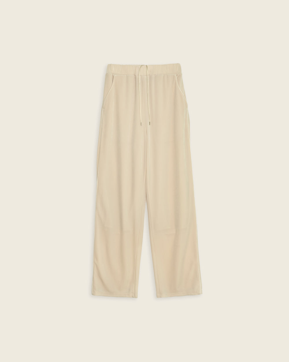 enof イナフ rib pants ecru 02