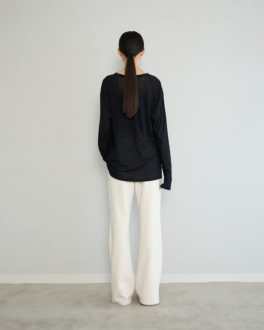 flare jersey pants