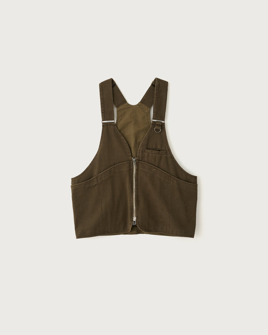 cotton 2way vest