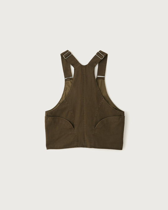 cotton 2way vest