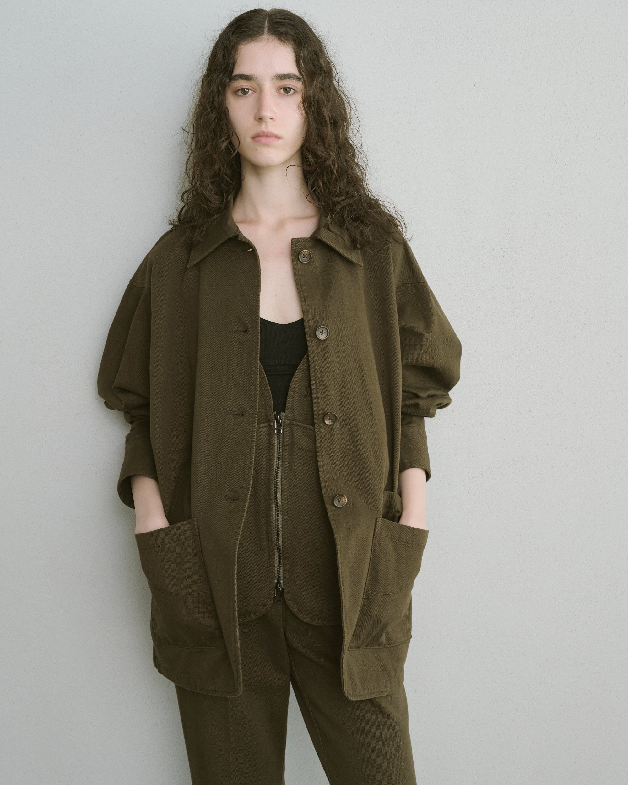 イナフ enof ジャケット ENOF（イナフ）の「twill slit jacket（テーラードジャケット）」 - WEAR