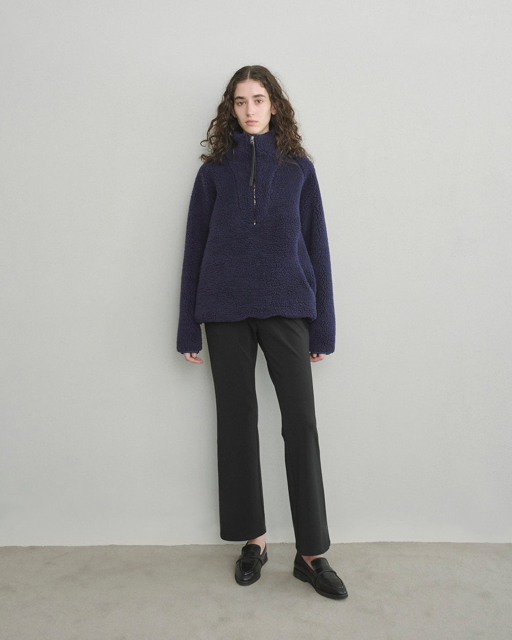 【2025FW preorder】fleece half zip jacket
