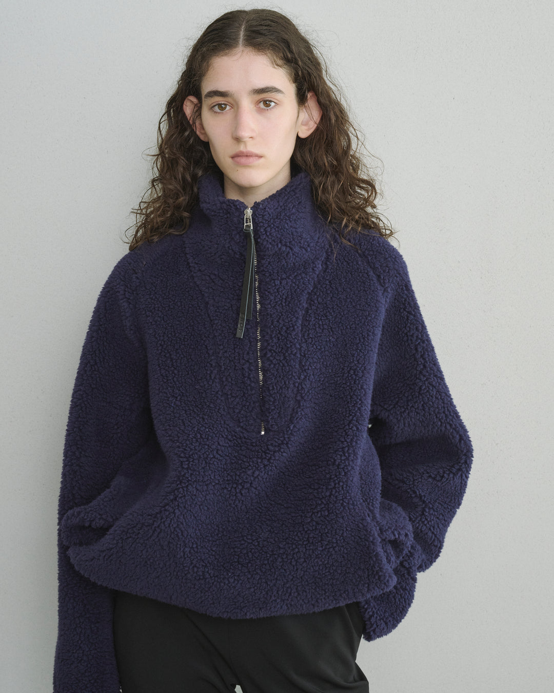 【2025FW preorder】fleece half zip jacket
