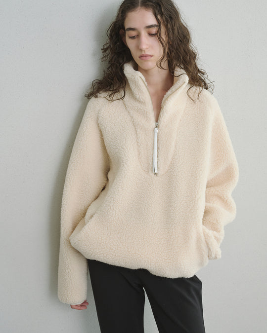 【2025FW preorder】fleece half zip jacket