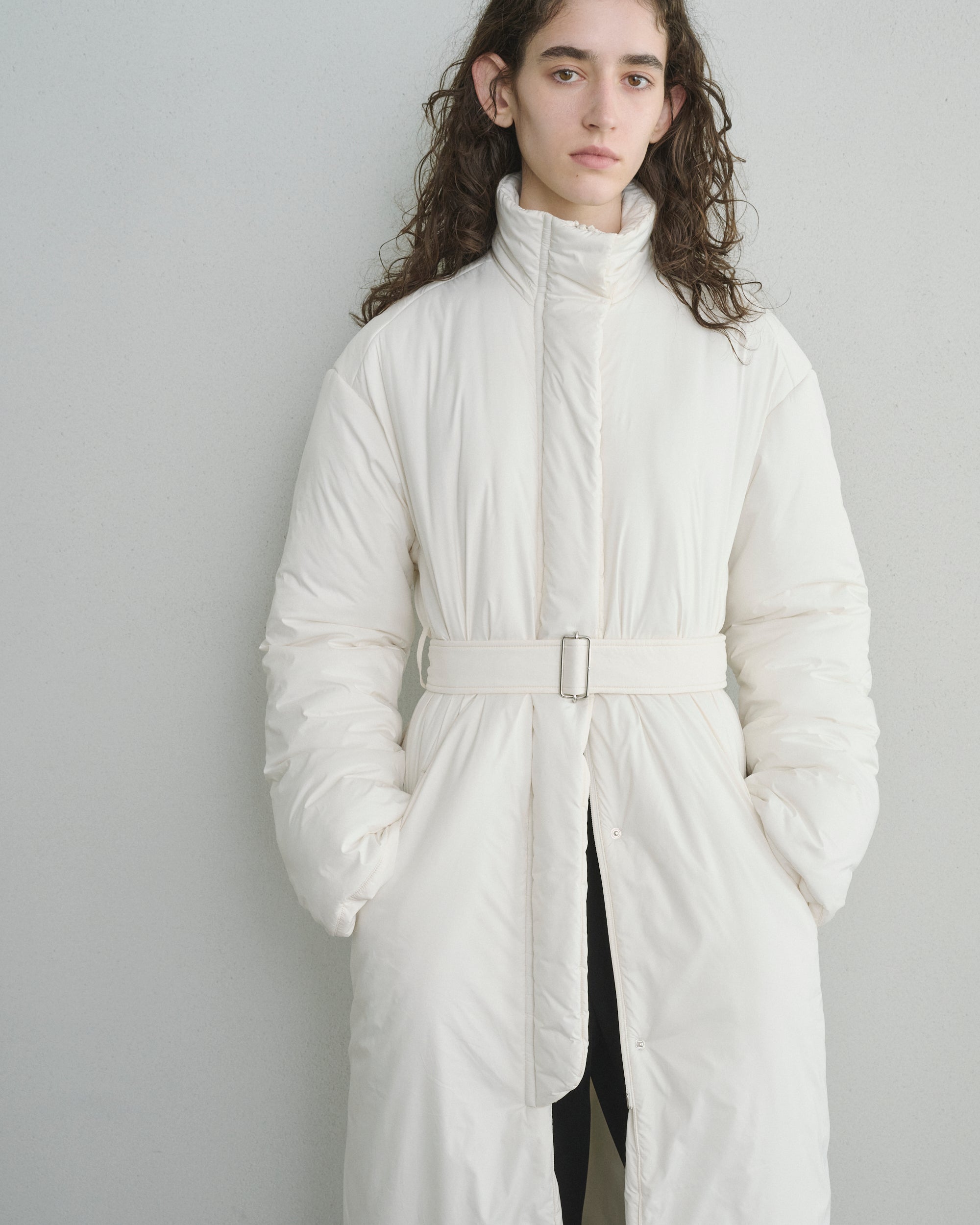 padded long coat – ENOF