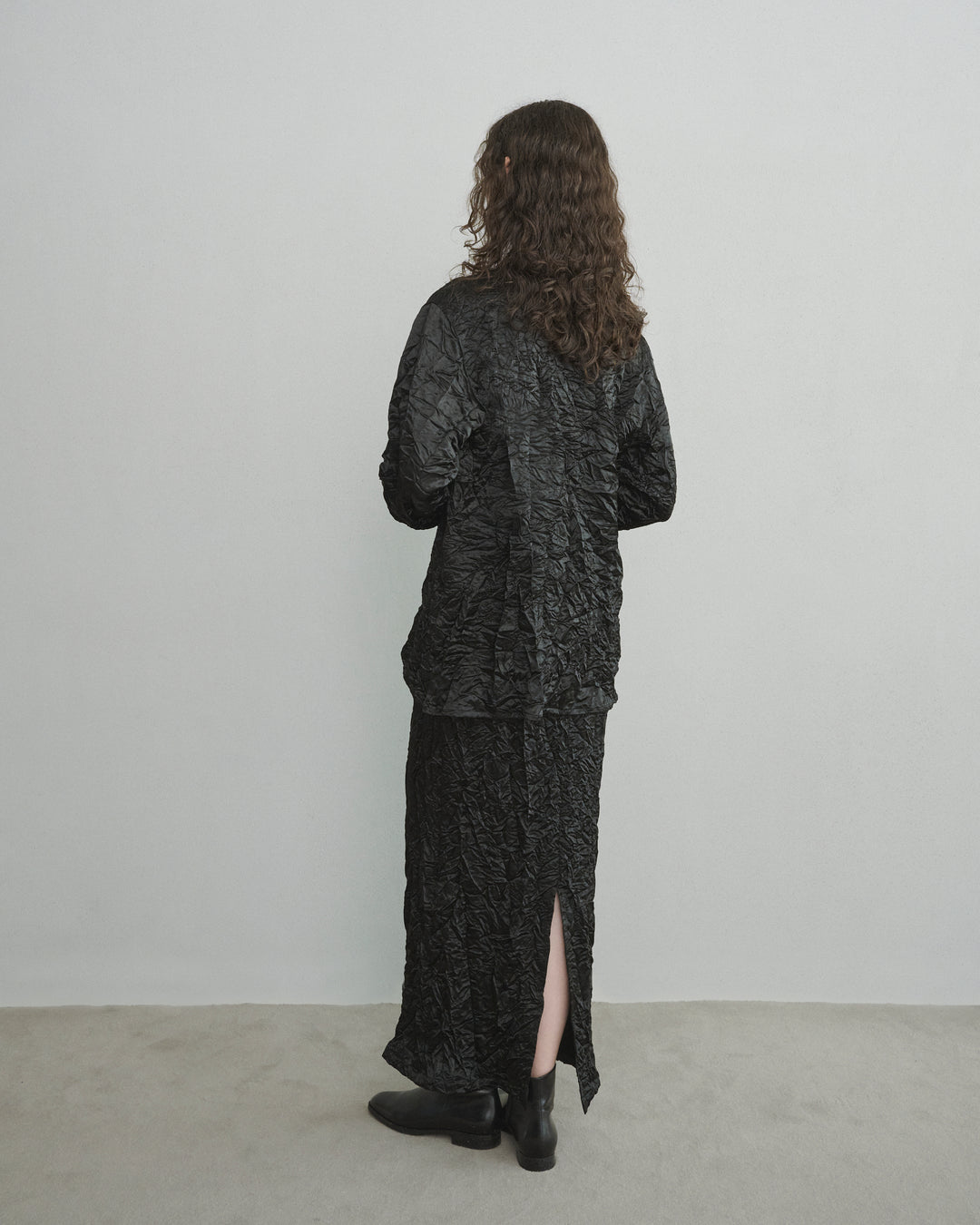 wrinkled ace long sleeve shirt