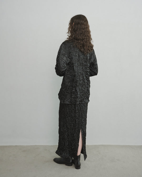 wrinkled ace long sleeve shirt