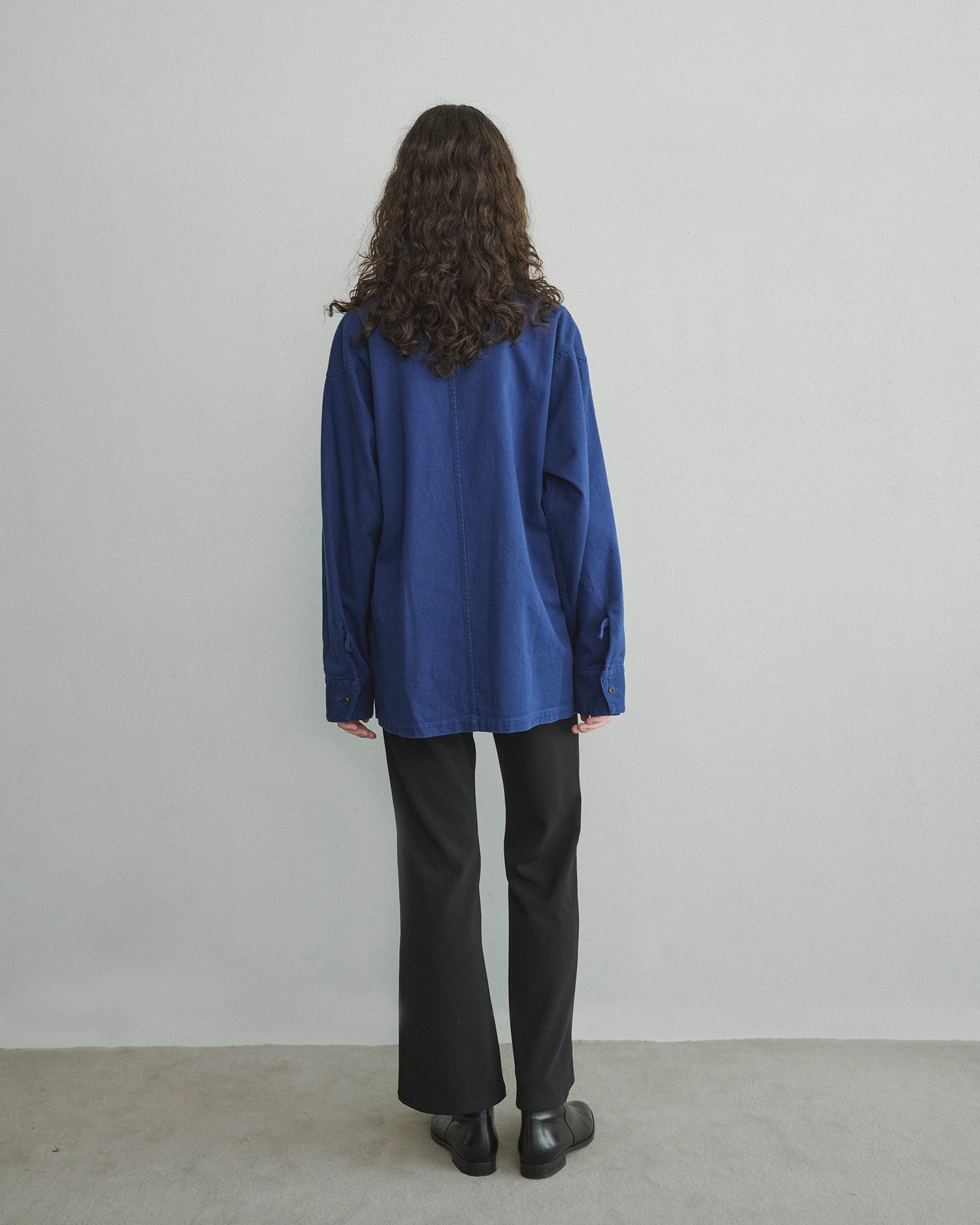 ENOF cotton work jacket 02 BLACK イナフ