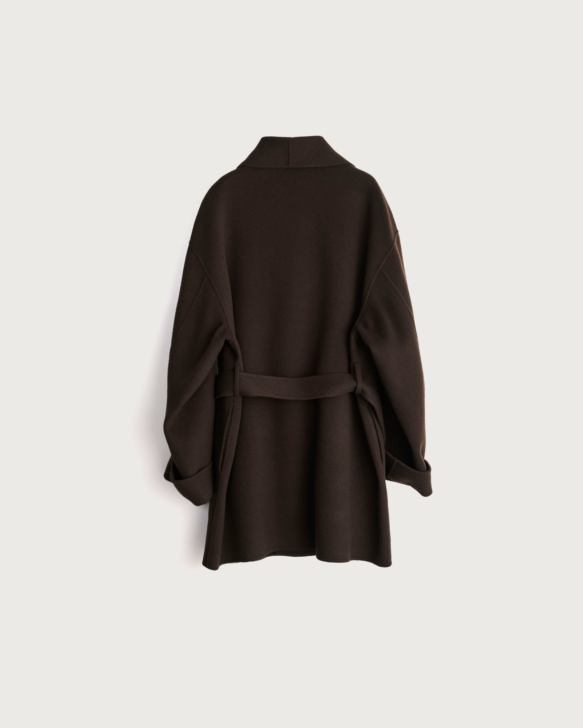 wool rever half coat – ENOF