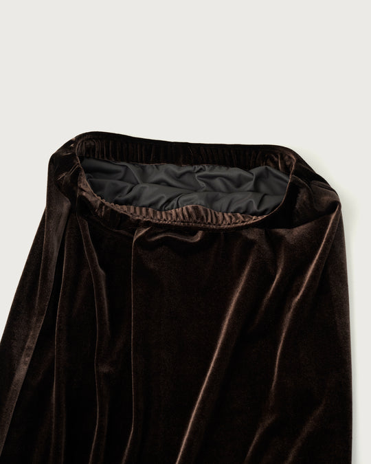 【2025FW preorder】velour long skirt