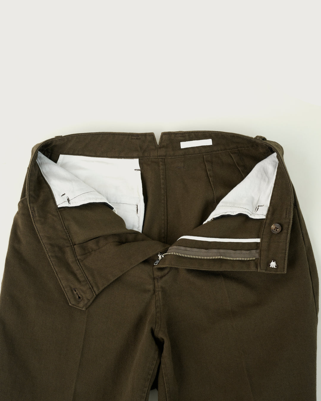 cotton flared work pants