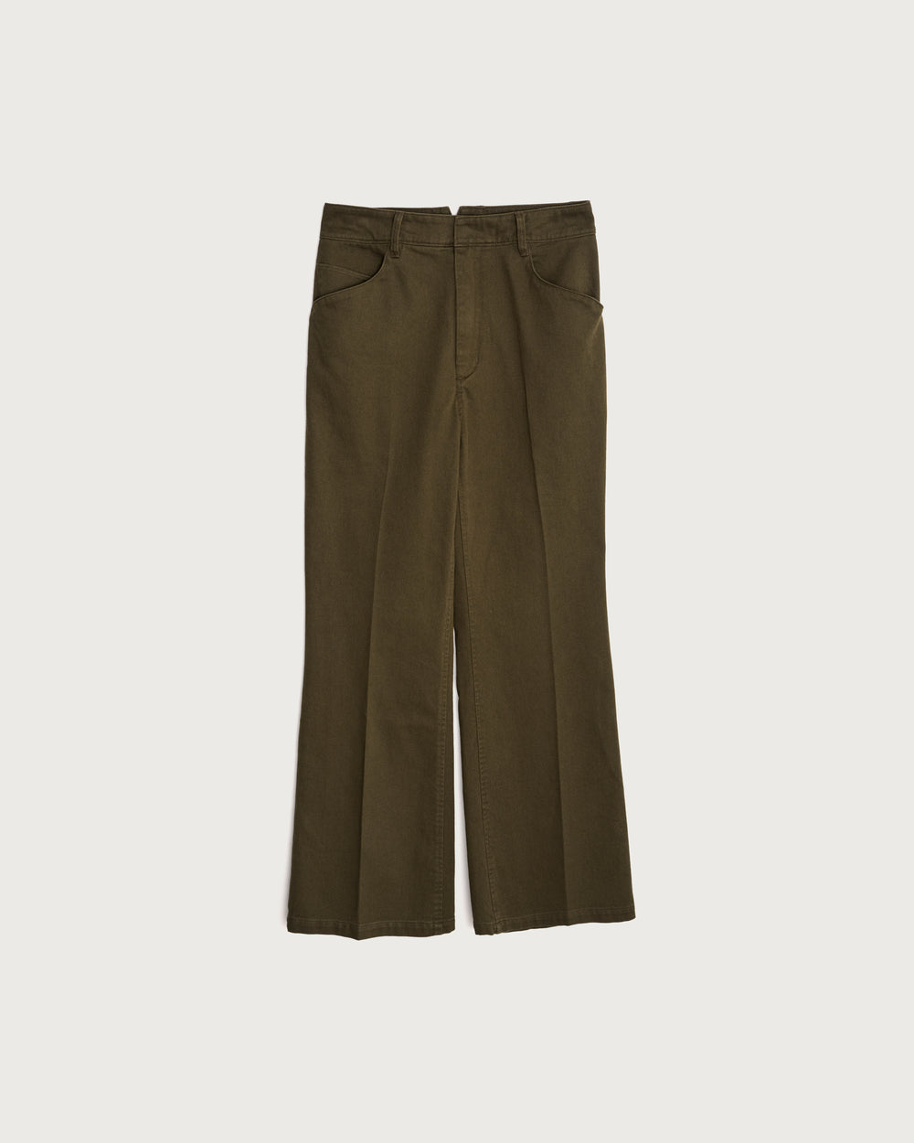 [2025FW preorder] cotton flared work pants