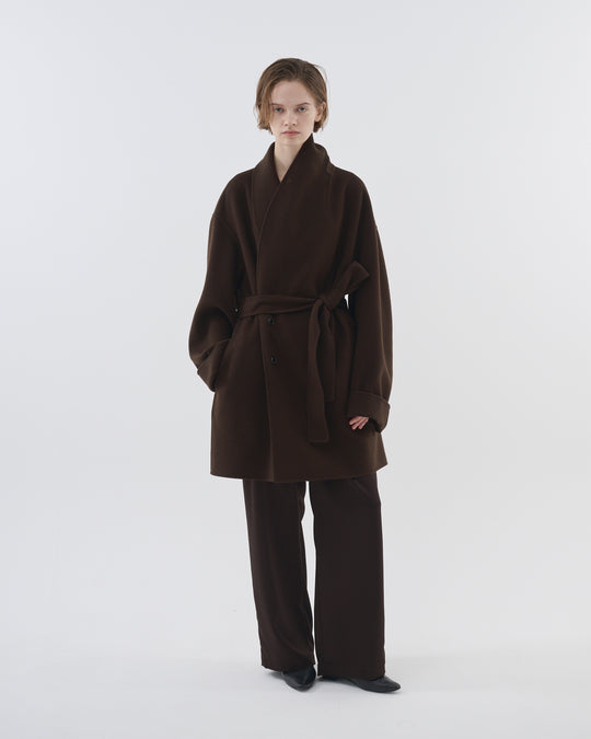 【2025FW preorder】wool rever half coat