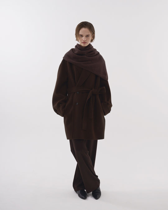 【2025FW preorder】cashmere sweater with stall