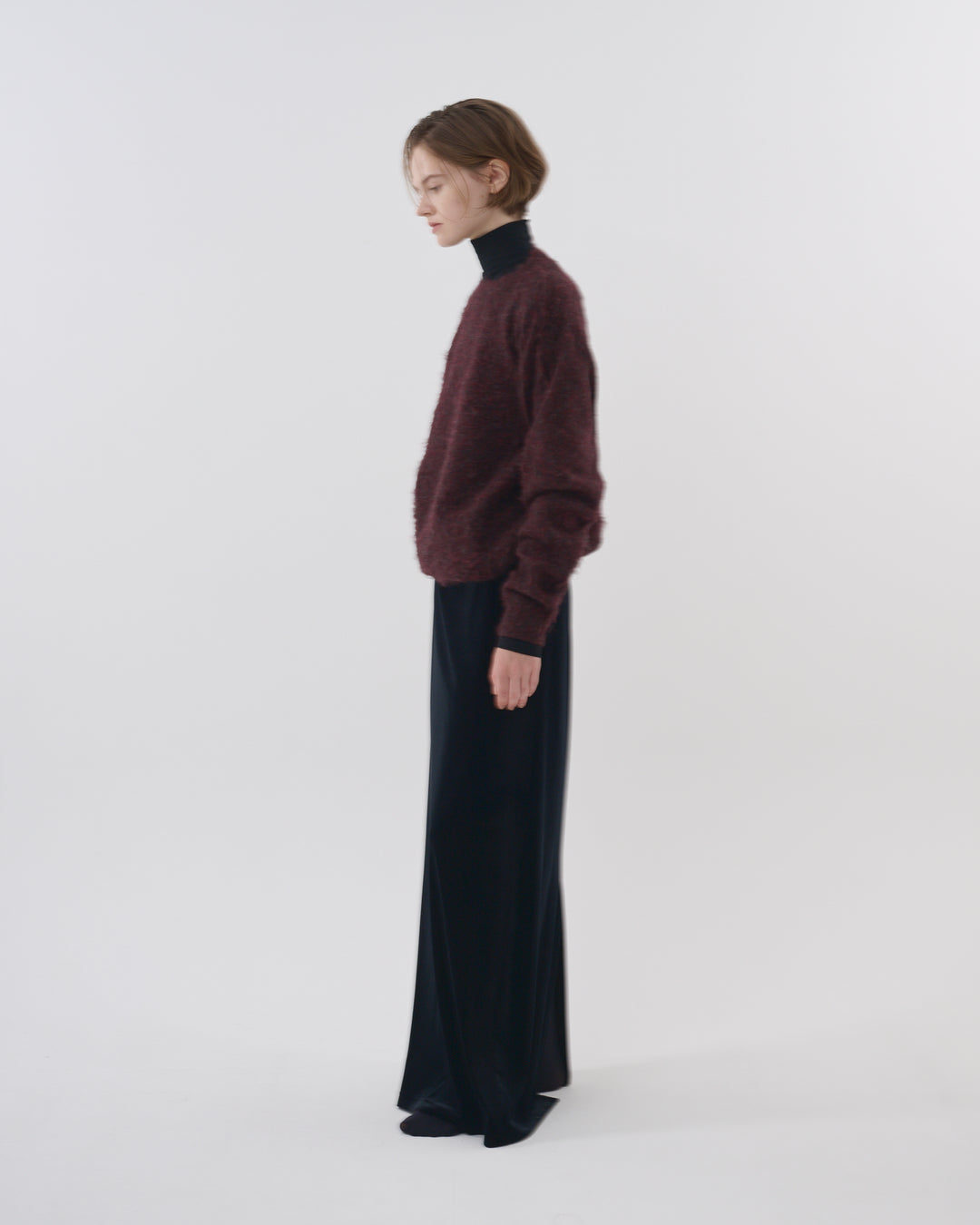 【2025FW preorder】velour long skirt