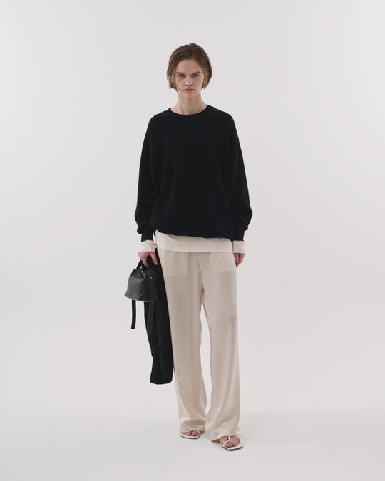 【2025FW preorder】cashmere sweater with stall