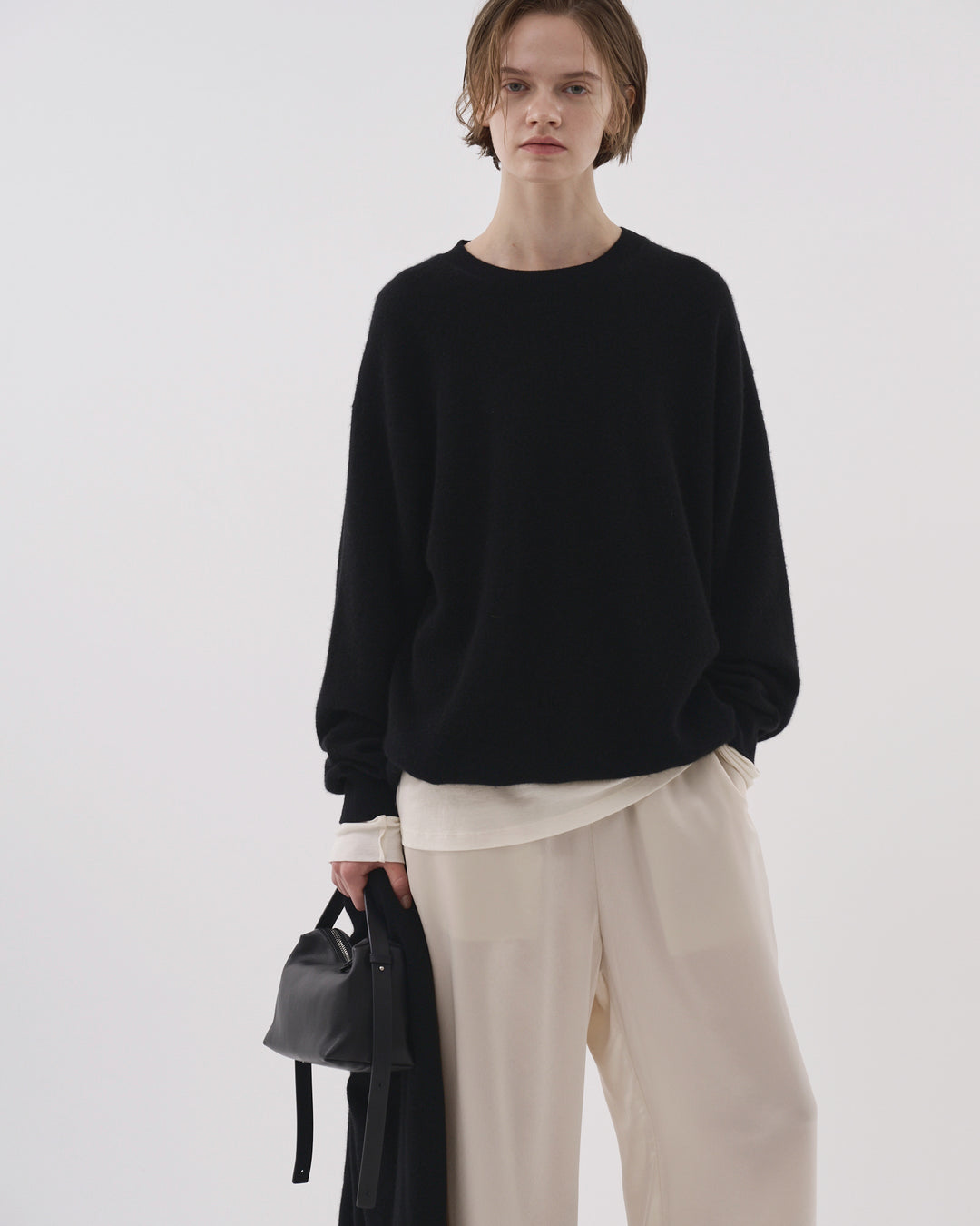 【2025FW preorder】cashmere sweater with stall