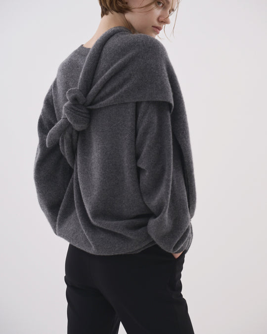 【2025FW preorder】cashmere sweater with stall