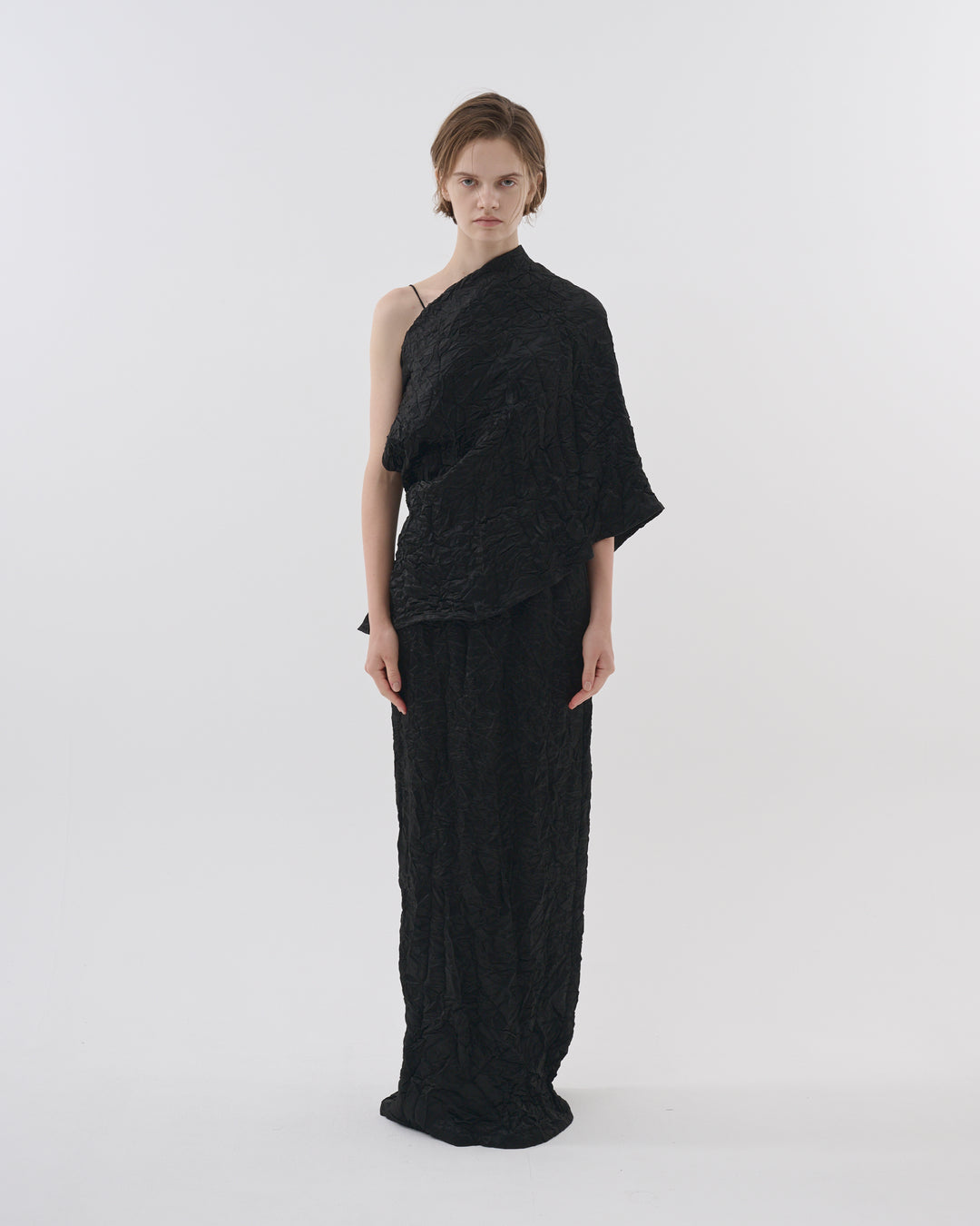 【2025FW preorder】wrinkled ace long skirt