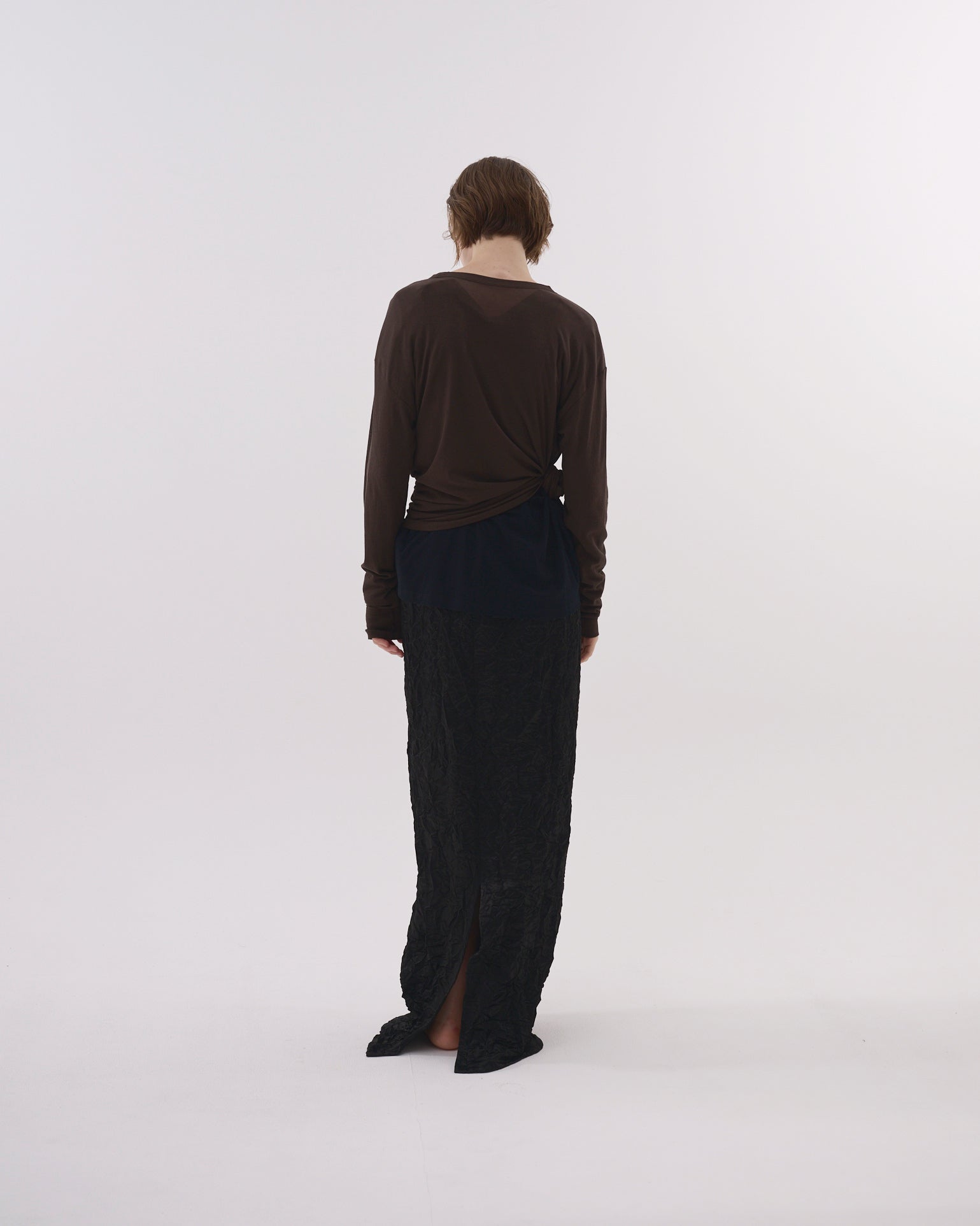 ENOF sheer cotton flip top イナフ シアートップス sheer cotton flip top｜ENOF(イナフ)公式通販