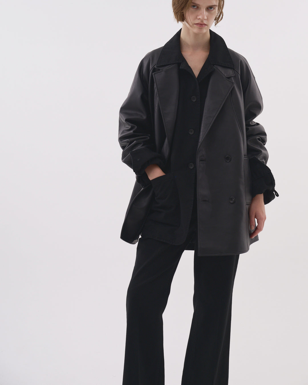 【2025FW preorder】leather jacket