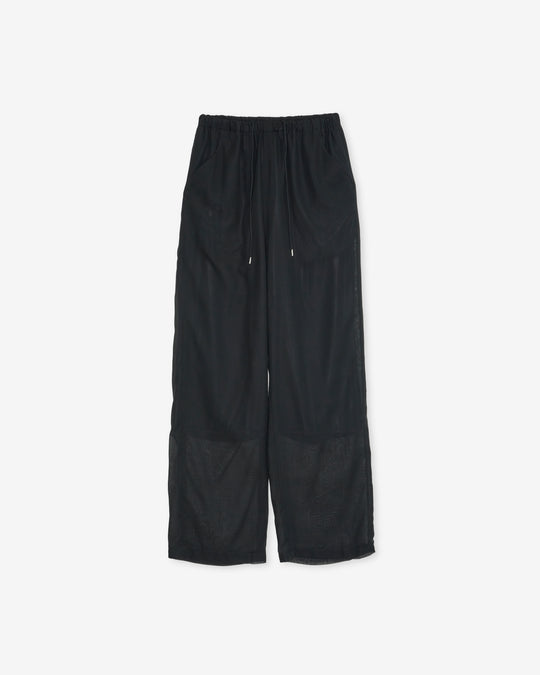 wool sheer pants