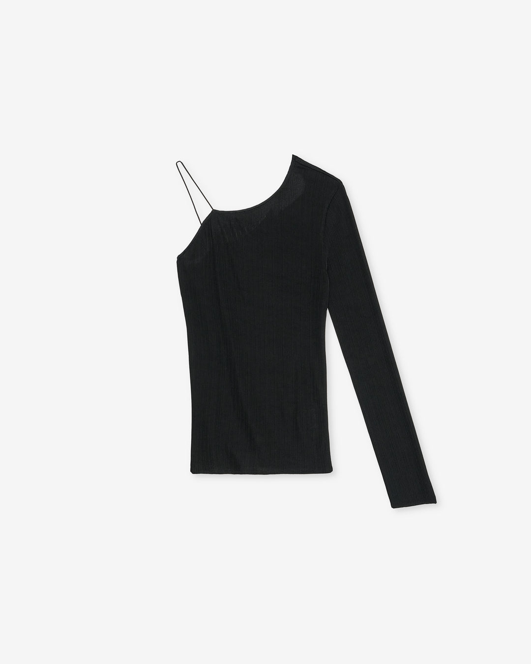 glossy rib top