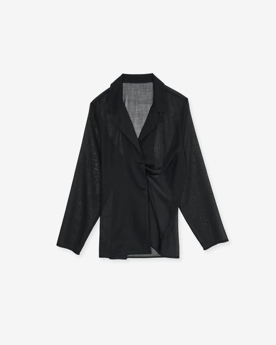 【4/8 19:00-】wool sheer jacket