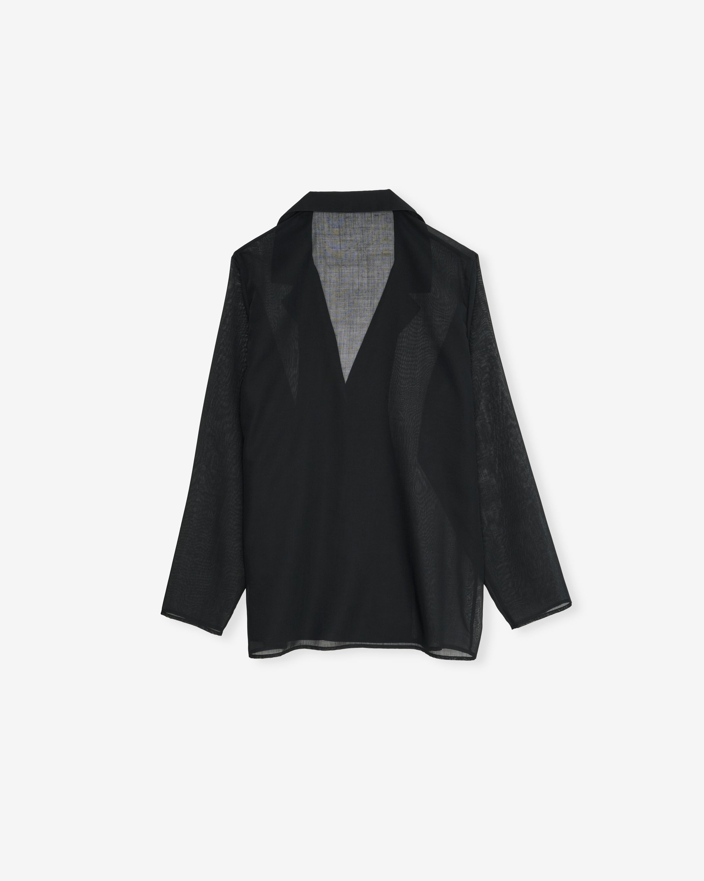 トップス ENOF sheer jacket (BLACK) wool sheer jacket｜ENOF(イナフ)公式通販