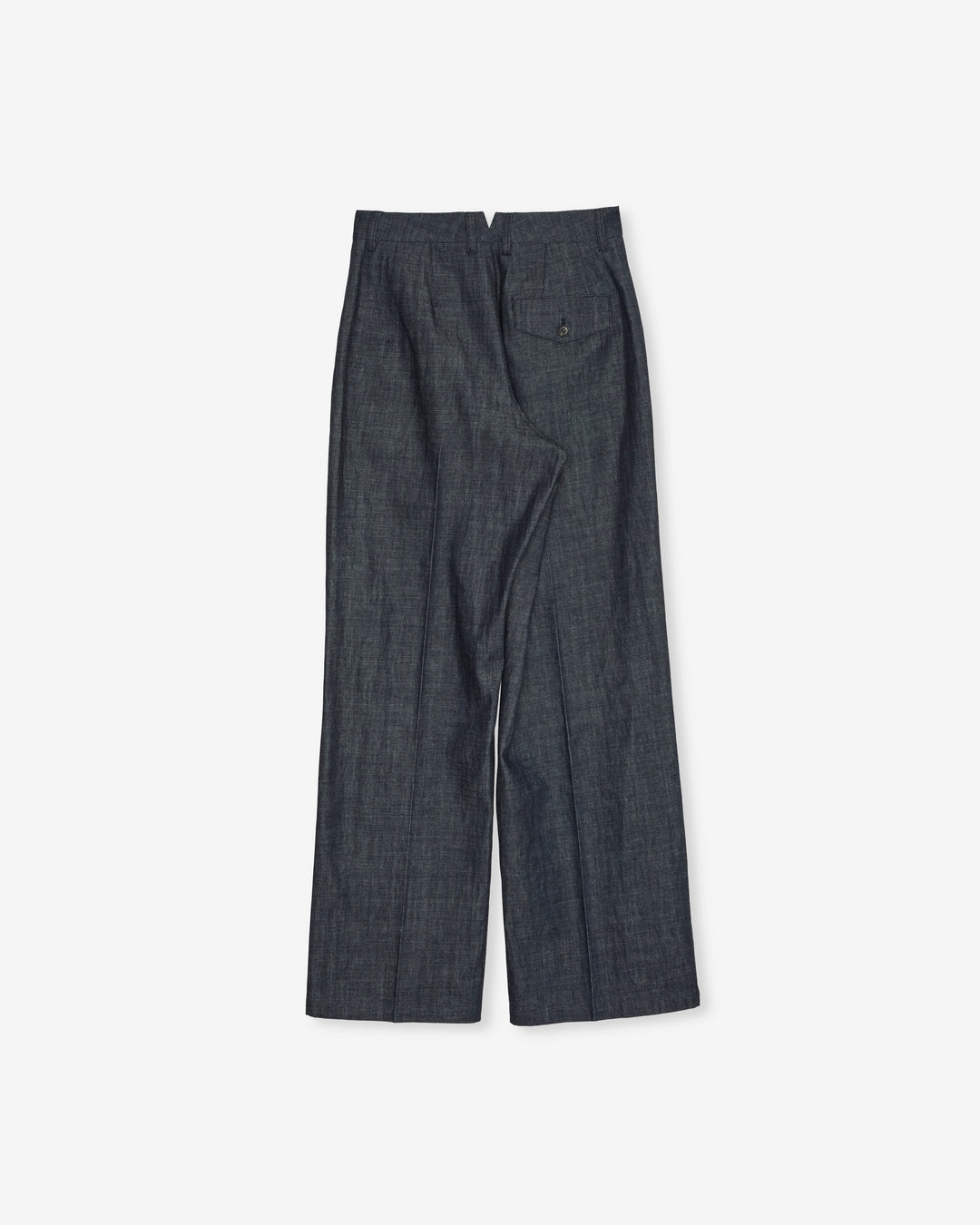 denim wide work pants