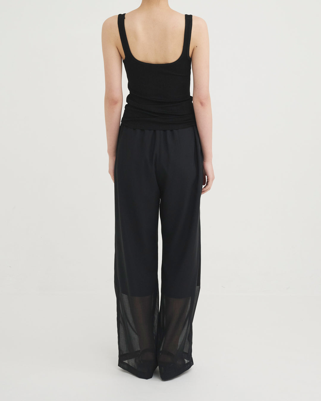 wool sheer pants