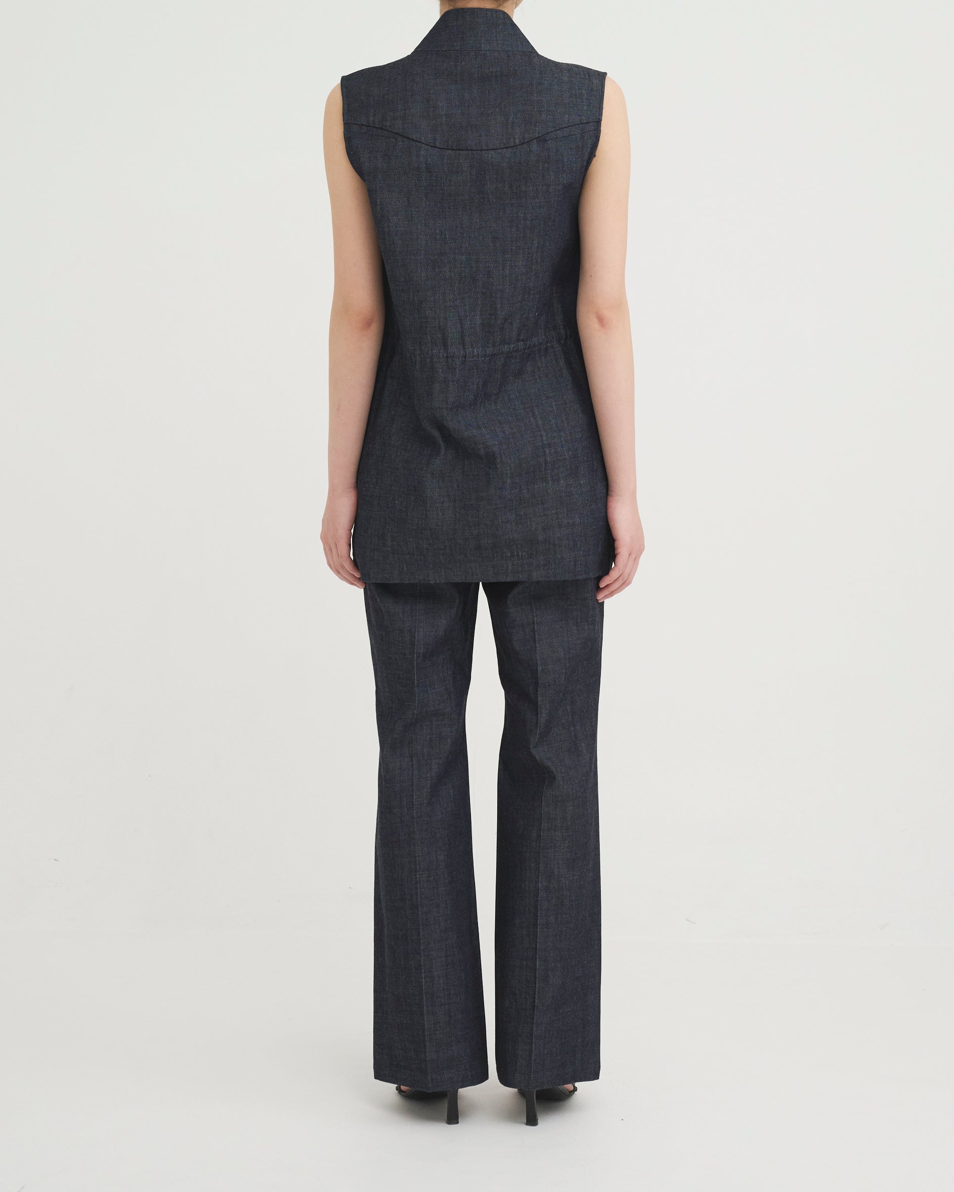 denim work vest – ENOF