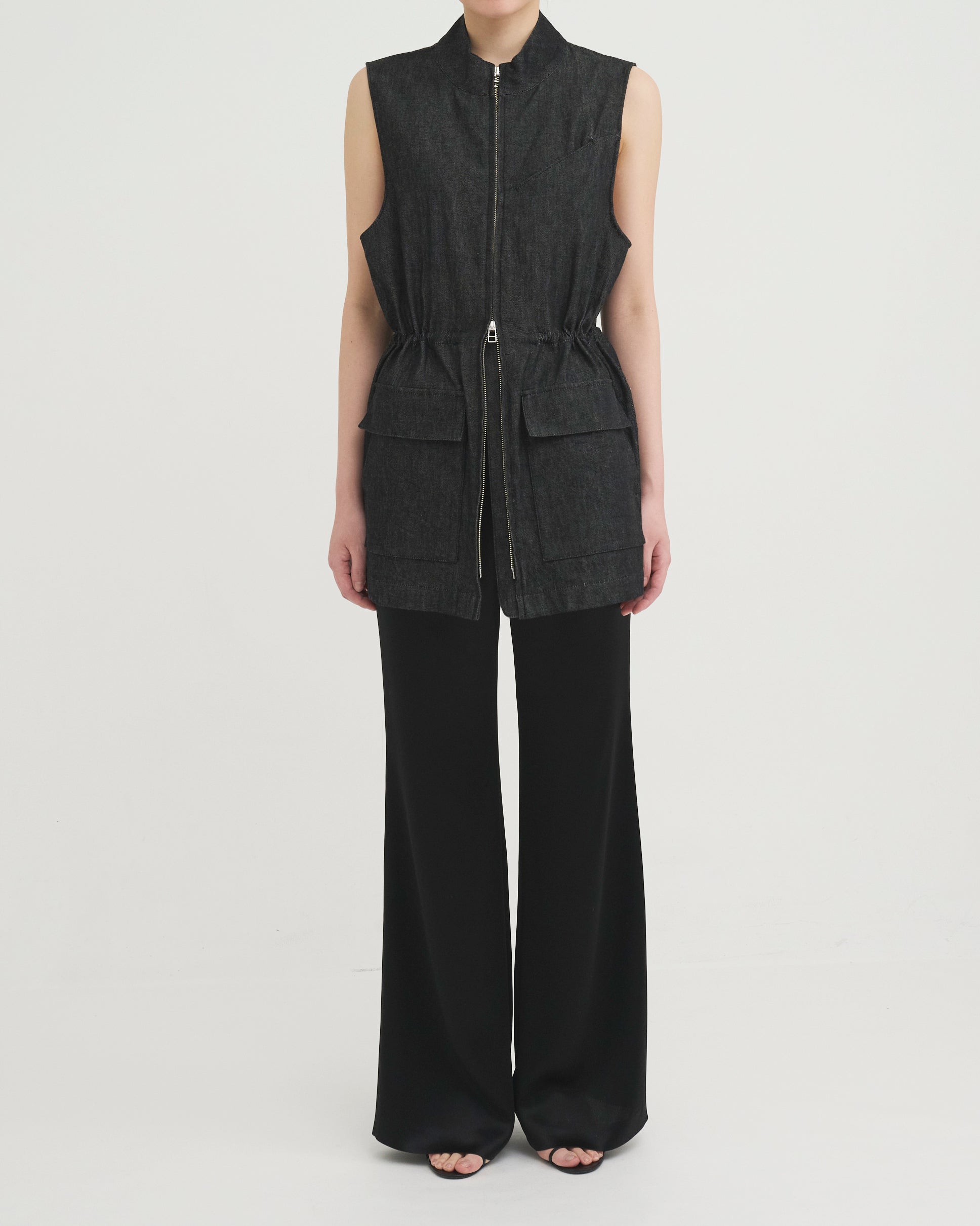 denim work vest – ENOF