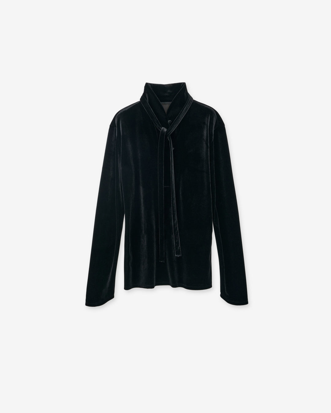 【9月30日 19:00-】velour ribbon top