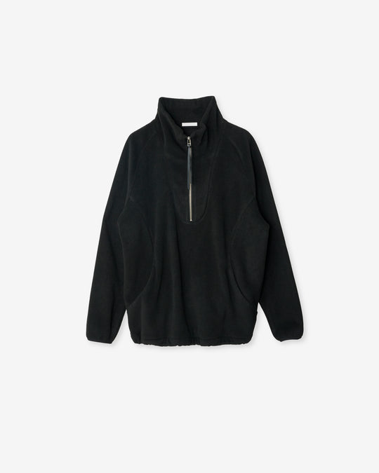 fleece half-zip jacket 