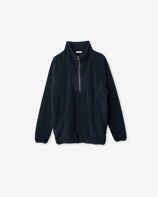 fleece half-zip jacket 