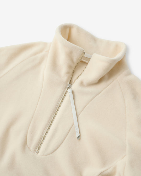 fleece half-zip jacket 