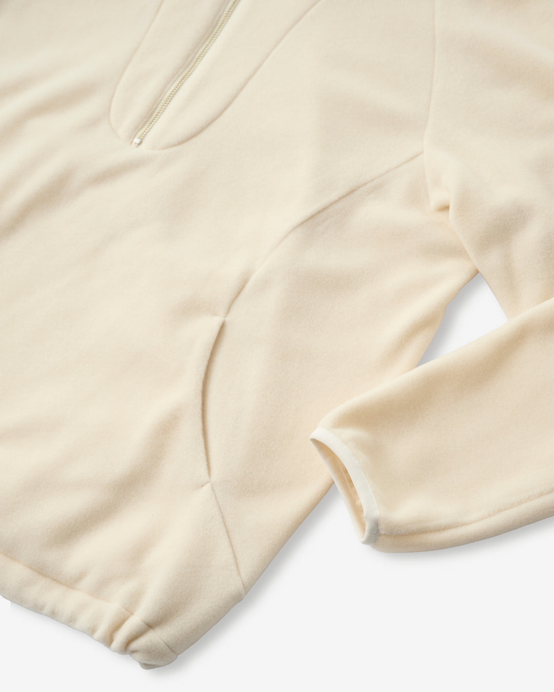 fleece half-zip jacket 