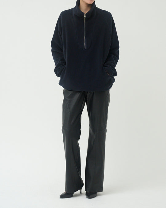 fleece half-zip jacket 